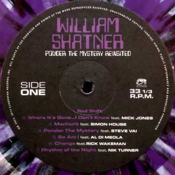 LP William Shatner: Ponder The Mystery Revisited CLR | LTD