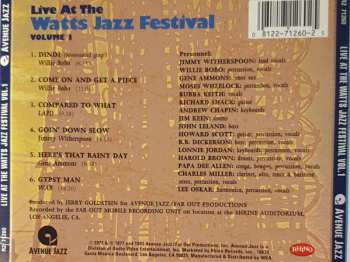 CD Jimmy Witherspoon: Live At The Watts Jazz Festival - Volume 1