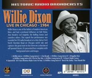CD Willie Dixon: Live In Chicago 1984