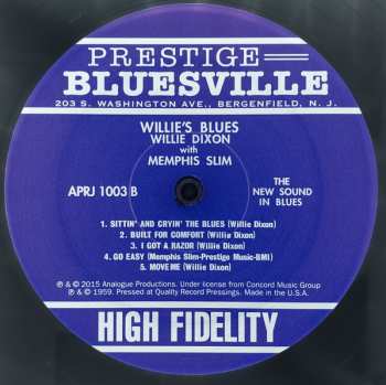 LP Willie Dixon: Willie's Blues NUM | LTD