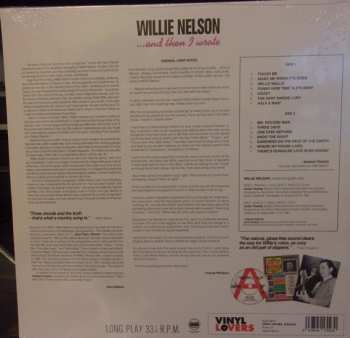 LP Willie Nelson: ... And Then I Wrote LTD