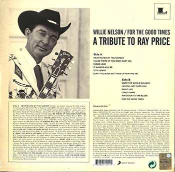 LP Willie Nelson: For The Good Times: A Tribute To Ray Price