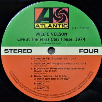 2LP Willie Nelson: Live At The Texas Opry House 1974