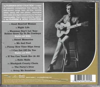 CD Willie Nelson: Platinum & Gold Collection: The Best of Willie Nelson