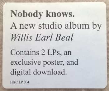 2LP Willis Earl Beal: Nobody Knows