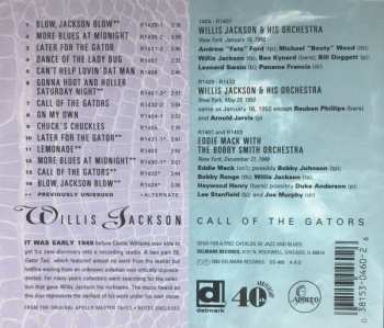 CD Willis Jackson: Call Of The Gators
