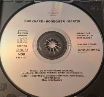 CD Arthur Honegger: Werke Für Violoncello Und Klavier