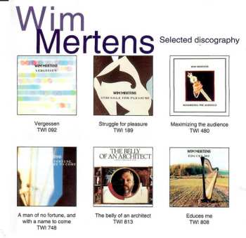 CD Wim Mertens: Best Of