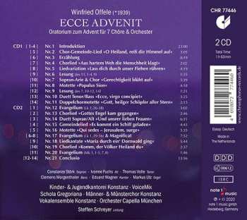 2CD Winfried Offele: Ecce Advenit
