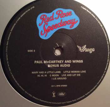 2LP Wings: Red Rose Speedway LTD