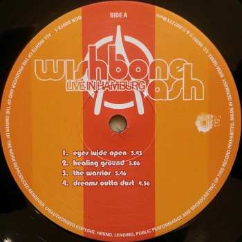 LP Wishbone Ash: Live In Hamburg
