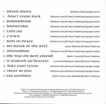 CD Wishbone Ash: There's The Rub / Locked In