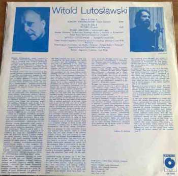 LP Witold Lutoslawski: Koncert Wiolonczelowy = Cello Concerto / Mi-parti