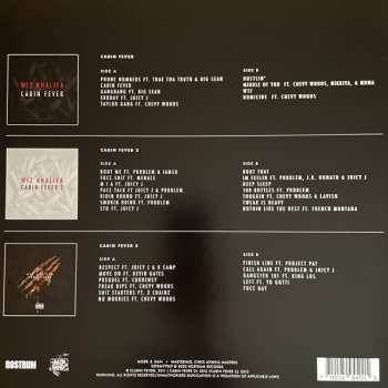 3LP/Caja Wiz Khalifa: Cabin Fever Trilogy CLR