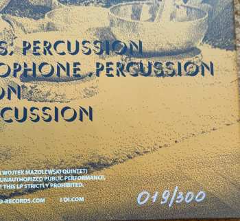 LP Wojtek Mazolewski Quintet: Spirit To All CLR | LTD | NUM