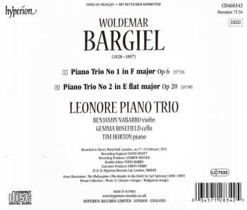CD Woldemar Bargiel: Bargiel Piano Trios Nos 1 & 2
