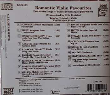 CD Wolf Harden: Romantic Violin Favourites