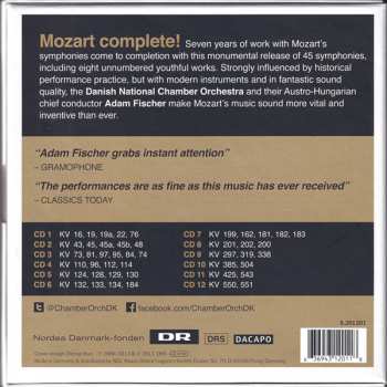 12CD/Caja Wolfgang Amadeus Mozart: 45 Symphonies