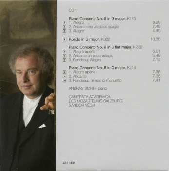 21CD/Caja Wolfgang Amadeus Mozart: András Schiff Plays Wolfgang Amadeus Mozart
