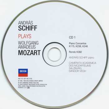 21CD/Caja Wolfgang Amadeus Mozart: András Schiff Plays Wolfgang Amadeus Mozart