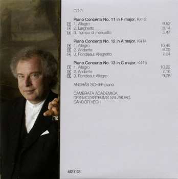 21CD/Caja Wolfgang Amadeus Mozart: András Schiff Plays Wolfgang Amadeus Mozart