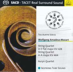 Álbum Wolfgang Amadeus Mozart: String Quartet In E Flat Major KV 428; String Quartet In A Major KV 464