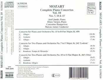 CD Wolfgang Amadeus Mozart: Mozart Complete Piano Concertos, Vol. 10
