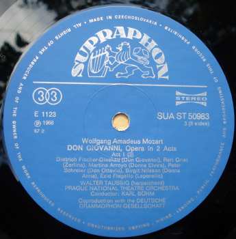 4LP/Caja Wolfgang Amadeus Mozart: Don Giovanni, Opera In 2 Acts
