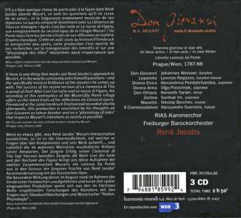 3CD/Caja Wolfgang Amadeus Mozart: Don Giovanni