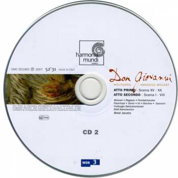 3CD/Caja Wolfgang Amadeus Mozart: Don Giovanni