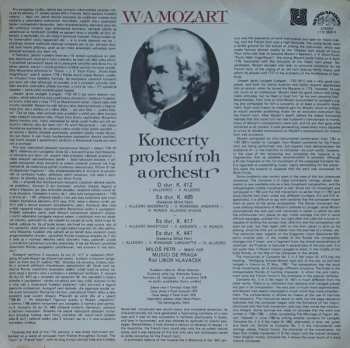 LP Wolfgang Amadeus Mozart: Koncerty Pro Lesní Roh A Orchestr