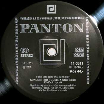 LP Prague Radio Symphony Orchestra: Houslové Koncerty = Violin Condertos