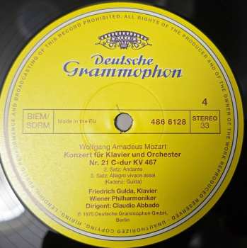 2LP Wolfgang Amadeus Mozart: Piano Concertos Nr. 20 & 21 LTD | NUM