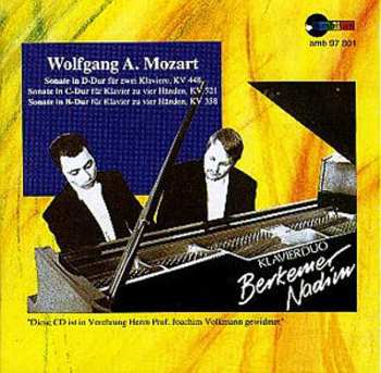 CD Wolfgang Amadeus Mozart: Klaviersonaten Zu Vier Händen