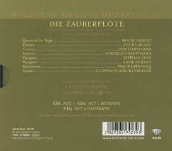 3CD Wolfgang Amadeus Mozart: Die Zauberflöte