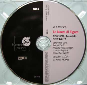 3CD/Caja Wolfgang Amadeus Mozart: Le Nozze Di Figaro