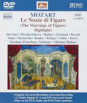DVD Wolfgang Amadeus Mozart: Mozart - Le Nozze Di Figaro (The Marriage Of Figaro) Highlights