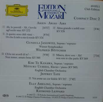 2CD/Caja Wolfgang Amadeus Mozart: Lieder - Kanons - Arien - Songs - Canons - Arias - Chants - Canons- Airs