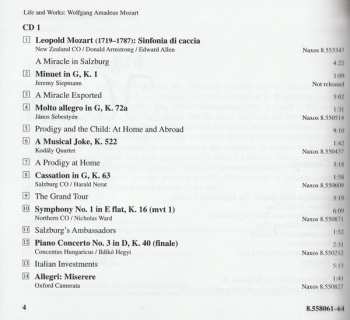 4CD/Caja Wolfgang Amadeus Mozart: Life And Works - Wolfgang Amadeus Mozart
