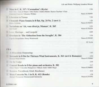 4CD/Caja Wolfgang Amadeus Mozart: Life And Works - Wolfgang Amadeus Mozart