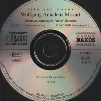 4CD/Caja Wolfgang Amadeus Mozart: Life And Works - Wolfgang Amadeus Mozart