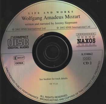 4CD/Caja Wolfgang Amadeus Mozart: Life And Works - Wolfgang Amadeus Mozart