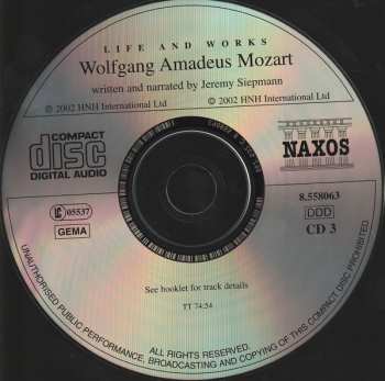 4CD/Caja Wolfgang Amadeus Mozart: Life And Works - Wolfgang Amadeus Mozart