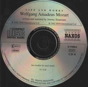 4CD/Caja Wolfgang Amadeus Mozart: Life And Works - Wolfgang Amadeus Mozart