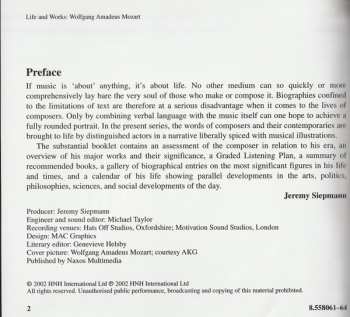 4CD/Caja Wolfgang Amadeus Mozart: Life And Works - Wolfgang Amadeus Mozart