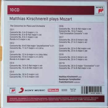 10CD/Caja Wolfgang Amadeus Mozart: Matthias Kirschnereit Plays Mozart