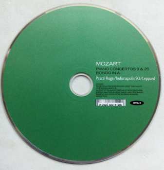CD Wolfgang Amadeus Mozart: Piano Concertos 9 & 25 • Rondo K386
