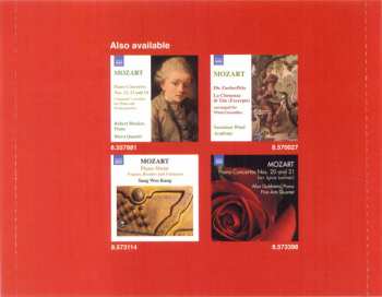 CD Wolfgang Amadeus Mozart:  Piano Concertos Nos.. 8 & 23 (arr. Lachner)