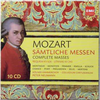 10CD/Caja Wolfgang Amadeus Mozart: Sämtliche Messen