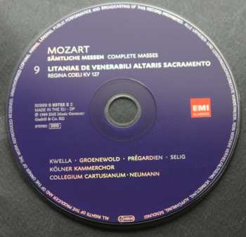 10CD/Caja Wolfgang Amadeus Mozart: Sämtliche Messen